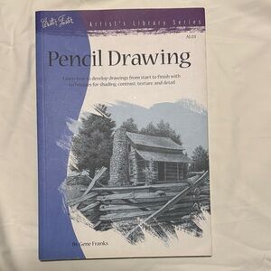 Pencil Drawing Book by Gene Franks EUC